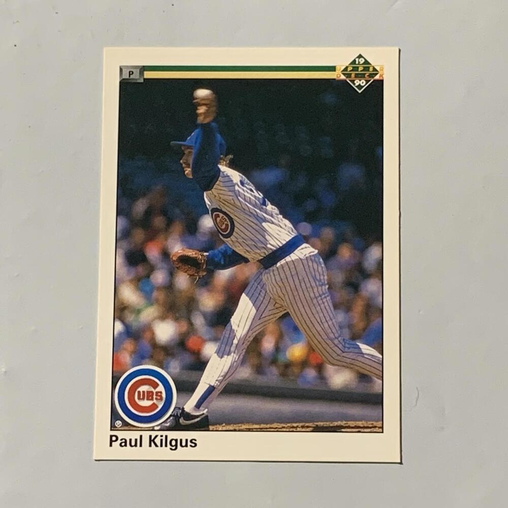 1990 Upper Deck Paul Kilgus Chicago Cubs Baseball Card #155‎